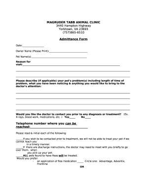 Services - Magruder Tabb Animal Clinic