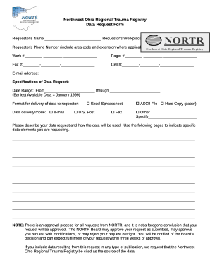 Northwest Ohio Trauma Registry - Hospital Council of ...