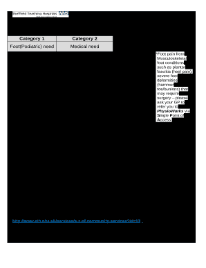 Foot Risk Assessment Form - New Brunswick