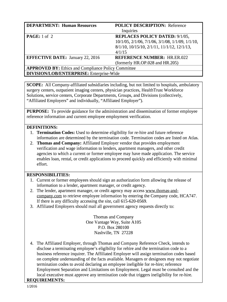 HRER002.doc DEPARTMENT Human Resources Doc Template pdfFiller