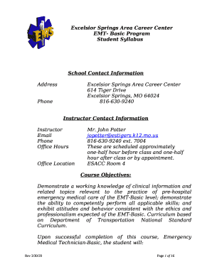 C lasses for fun, enrichment and careers! - ESACC Adult ...