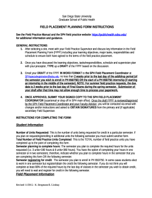 Steps to Field Practice Approval - Students' Guide to the ...