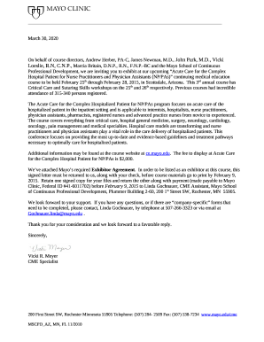 On behalf of course directors, Andrew Herber, PA-C, James Newman, M