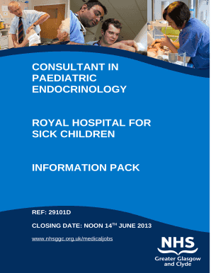 Consultant in paediatric endocrinology