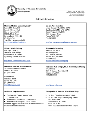 Ministry Medical Group-Psychiatry