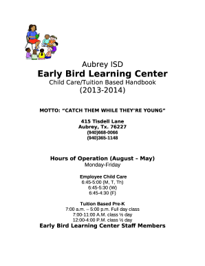 Registration is Open for Tuition-Based Pre-K at ... - Aubrey ISD