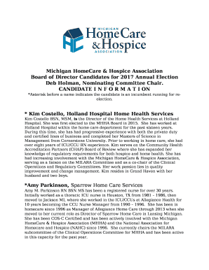 June Board of Directors Published by the Michigan ...