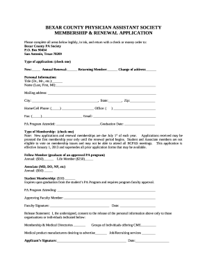 Bexar County Physician Assistant Society - Home