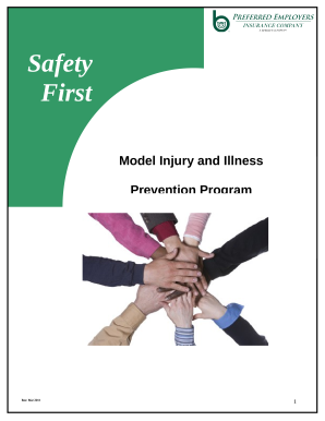 Injury and Illness Prevention Program and Safety Procedures Doc Injury and Illness Prevention Program and Safety Procedures Doc