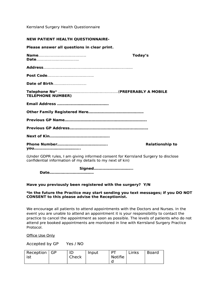 Form preview