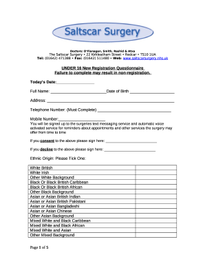 The Saltscar Surgery - Information about the doctors ...