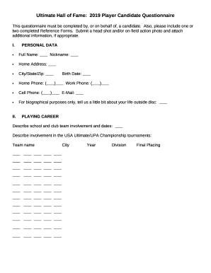Form preview