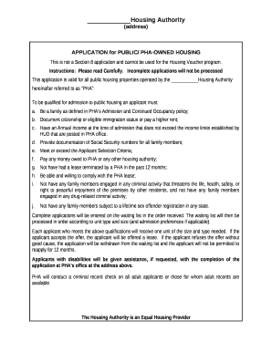 Application - Texas Housing Association