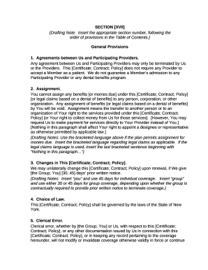 Agreements between Us and Participating Providers