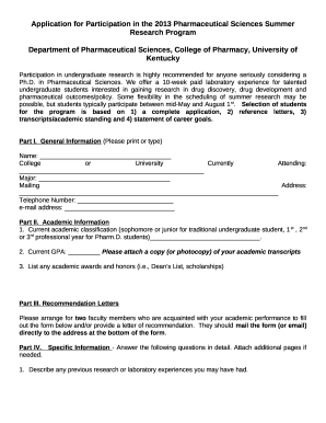 A unique degree program for pre-pharmacy education: An ...
