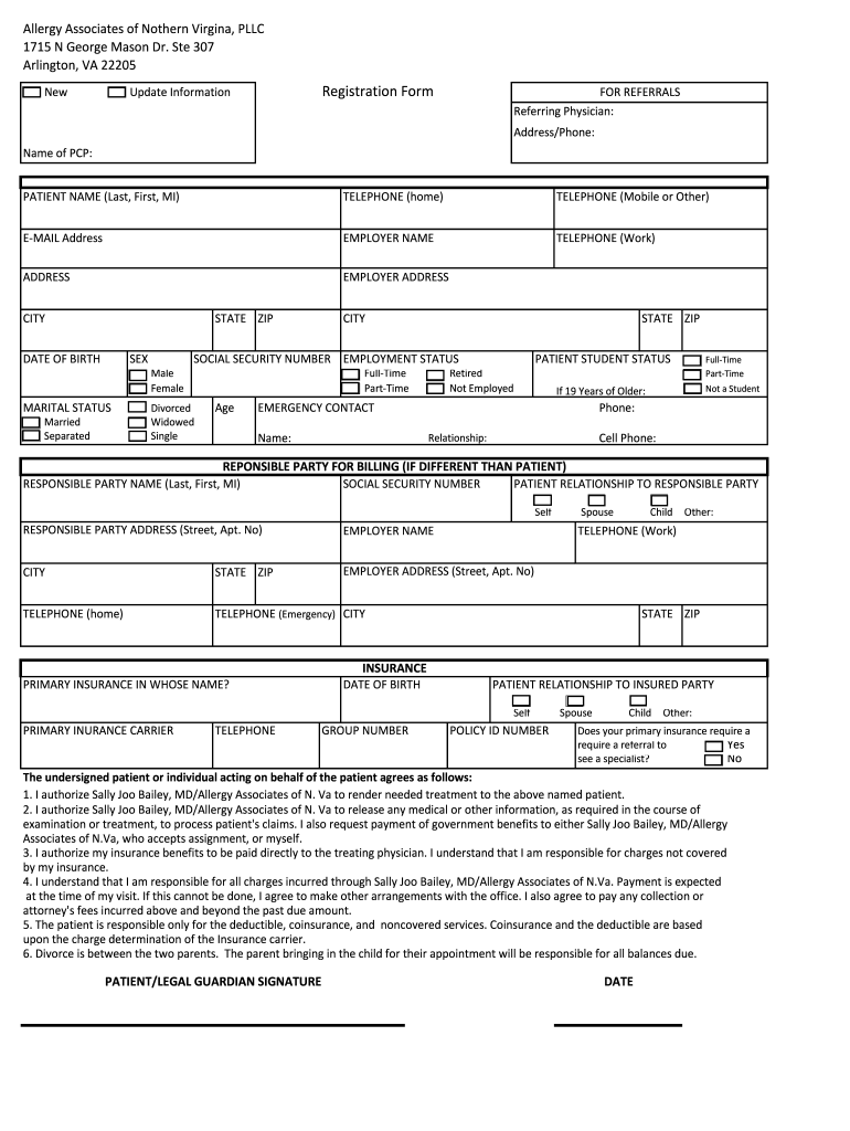 Parking & Directions - Allergy Associates of N Virginia, PLLC Preview on Page 1