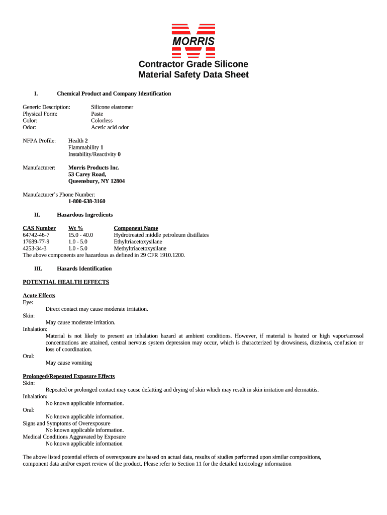 Material Safety Data Sheet DAP(R) Kamco Supply Corp. of Doc