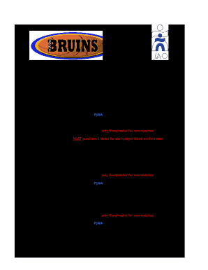 2017 JAO Basketball Events and Deadlines - Pasadena Bruins