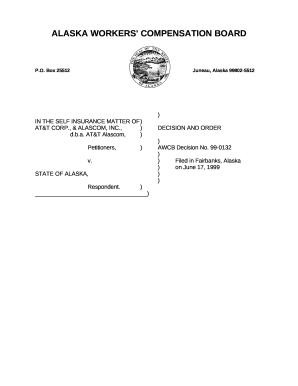 99-0132 - Alaska Department of Labor and Workforce ...