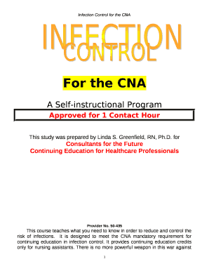 This course presents data to assist you in reducing and controlling the numbers of infections in your facility, as well as information to help you recognize antibiotic orders which would contribute to resistance
