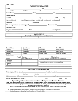 New Patient Information Form - Allergy Consultants