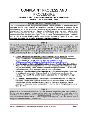 Complaint Process - WWRC