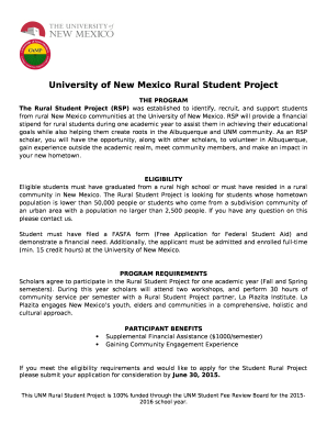 Regents University of NM (PDF) - U.S. Department of Education