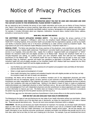 Notice ofPrivacyPractices