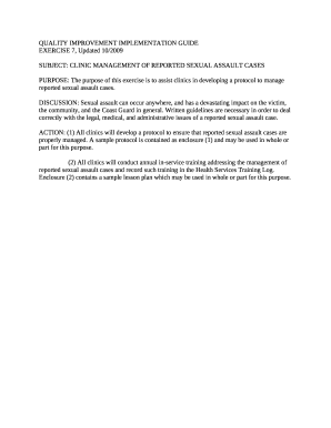 QIIG7CLINIC MANAGEMENT OF REPORTED RAPE AND SEXUAL ASSAULT CASES.doc
