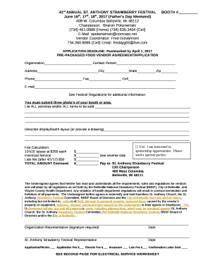 30th ANNUAL BELLEVILLE NATIONAL STRAWBERRY FESTIVAL