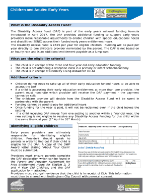 What is the Disability Access Fund