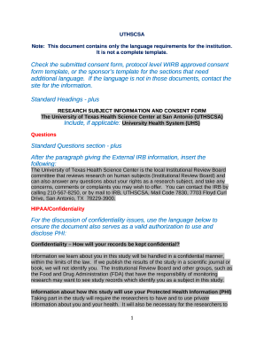 Forms - Research - UT Health San Antonio