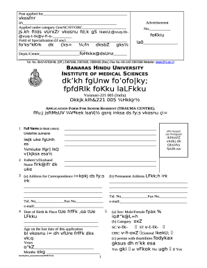 Applied under category Gen/SC/ST/OBC