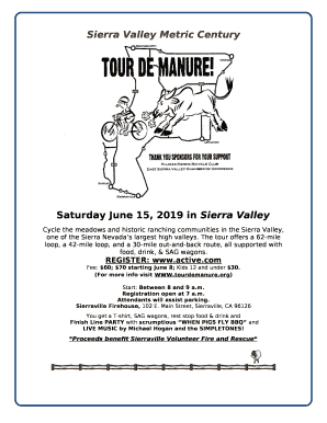 Sierra Valley Metric Century - TOUR DE MANURE