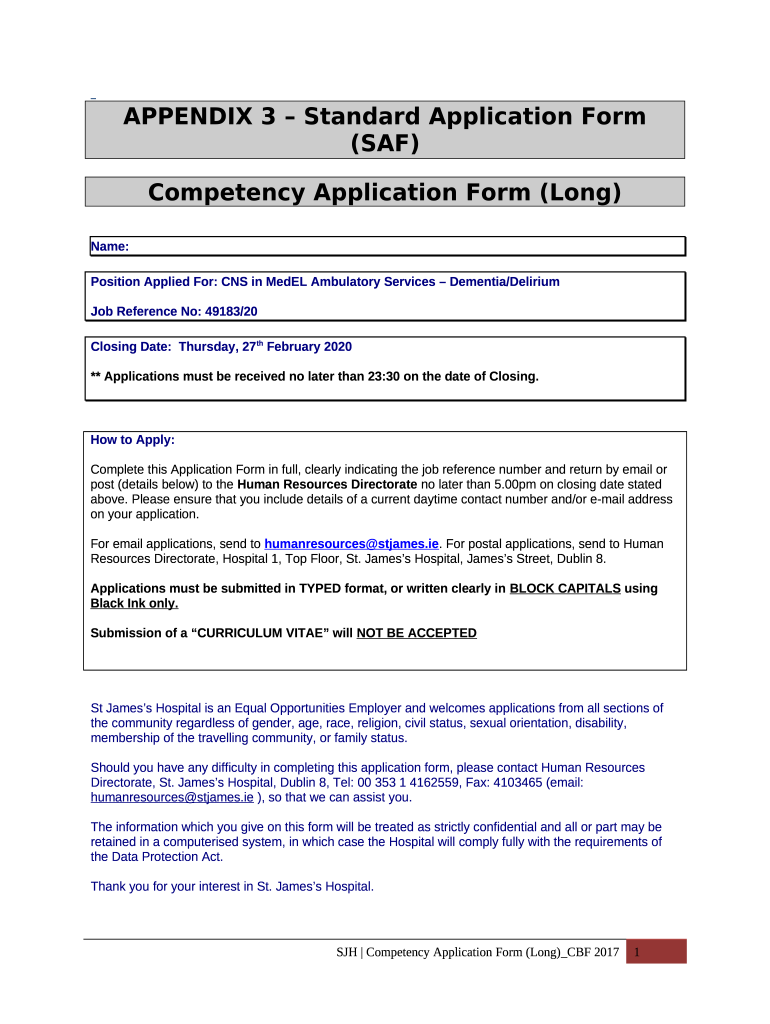 NIOSH Standard Application , Module 1, How to Apply for Doc