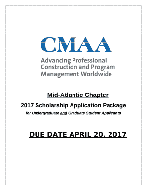 Cmaa Mid Atlantic Chapter Scholarship - Scholarships.com