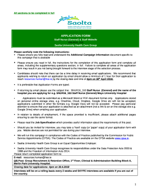 SNNSN2019 - Staff Midwife/Staff Nurse General/Staff Nurse ...