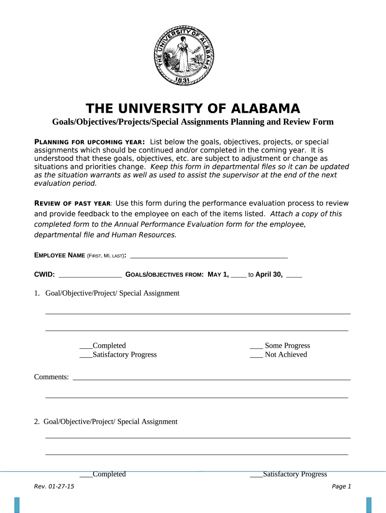 How to Frame Goals and Objectives in a Project Proposal Doc Template ...