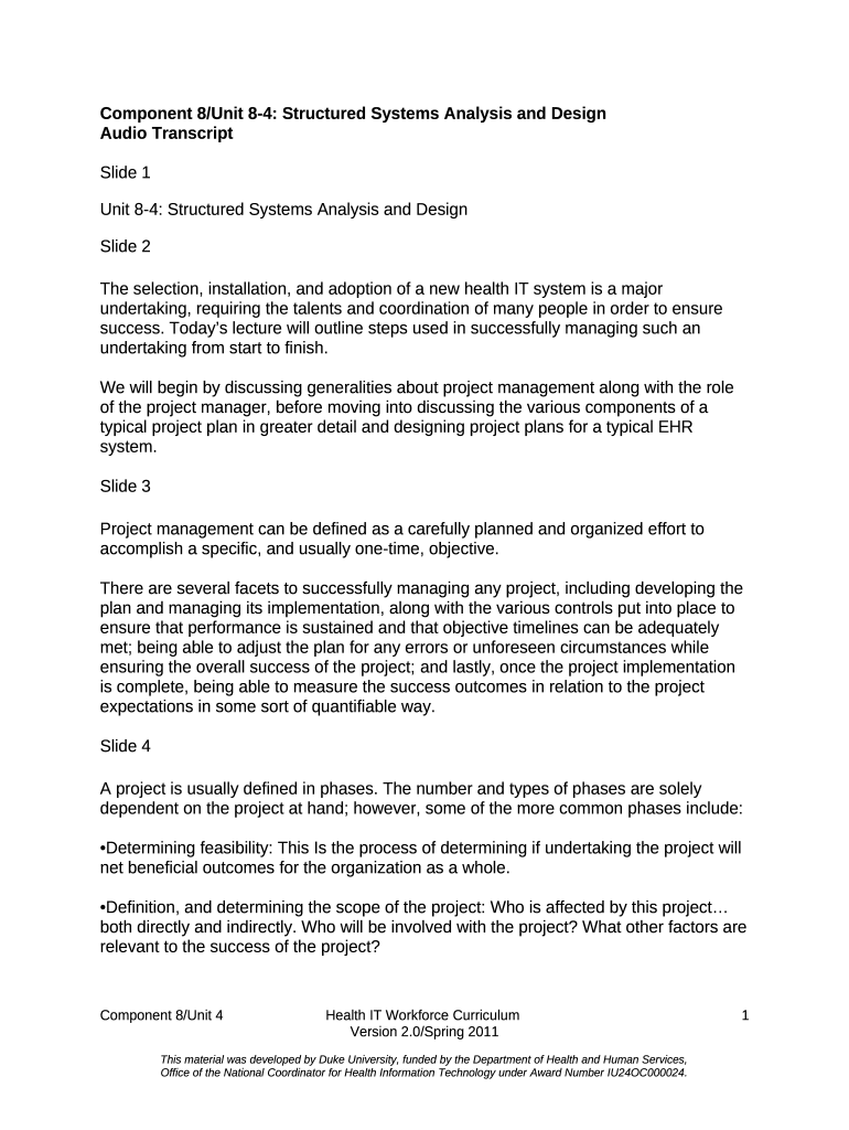 Work System Analysis The Key to Understanding Health Care Doc