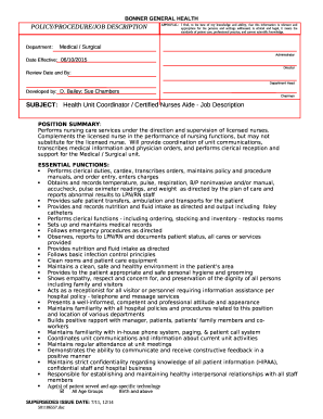 Department:Medical / Surgical