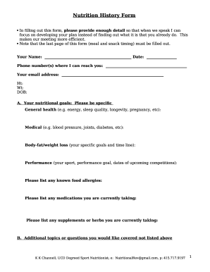PRE-CONSULT CLIENT INFORMATION FORM