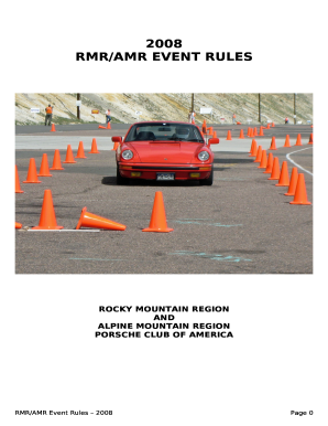 Files and FormsRocky Mountain Region Porsche Club