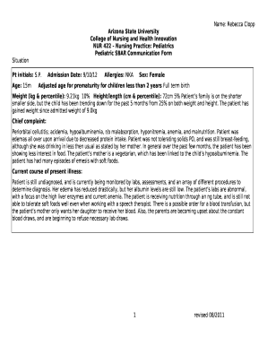 Name: Rebecca Clopp Arizona State University College of ...