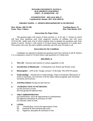 Punjabi university sport science department