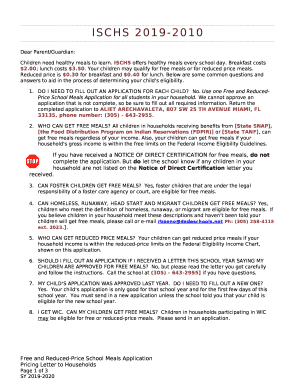 FAQ About Free/Reduced Price School MealsStudents ...