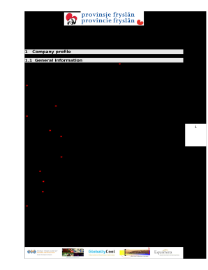 Intake form for match making
