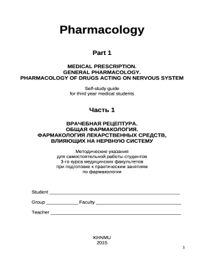 Basic Concepts in Pharmacology: What You Need to Know for ...
