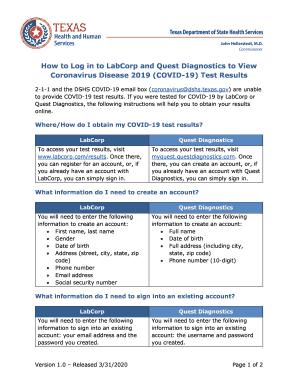 quest diagnostics positive covid test results pdf