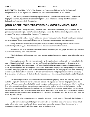 Question sheet for the declaration activity