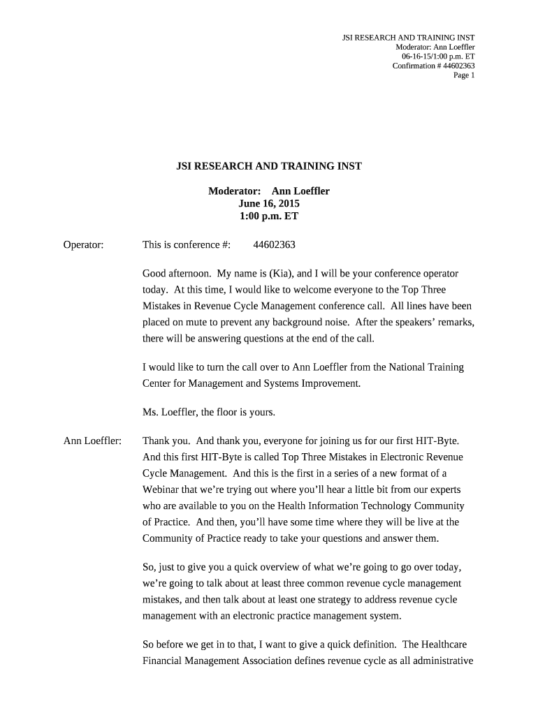 DOC Family Planning National Training Center Doc Template pdfFiller